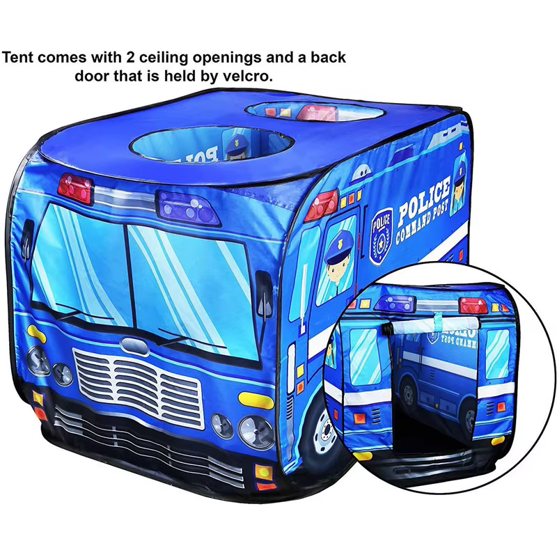 Pop-Up Car Play Tent – Fire Engine