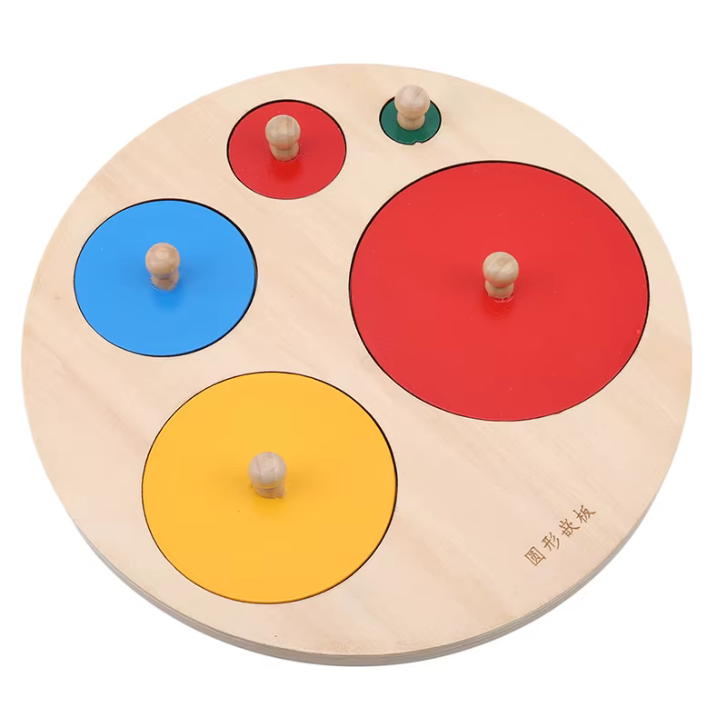 Wooden Shape-Sorting Puzzle