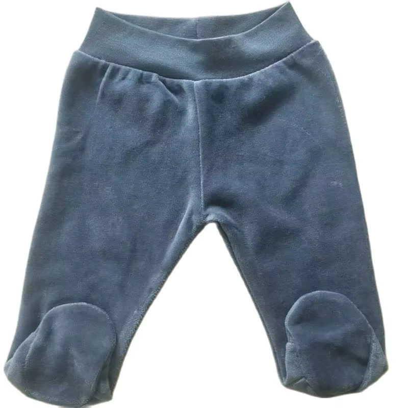 Velour Baby Footed Leggings from Bloom Family Fashion on AliExpress