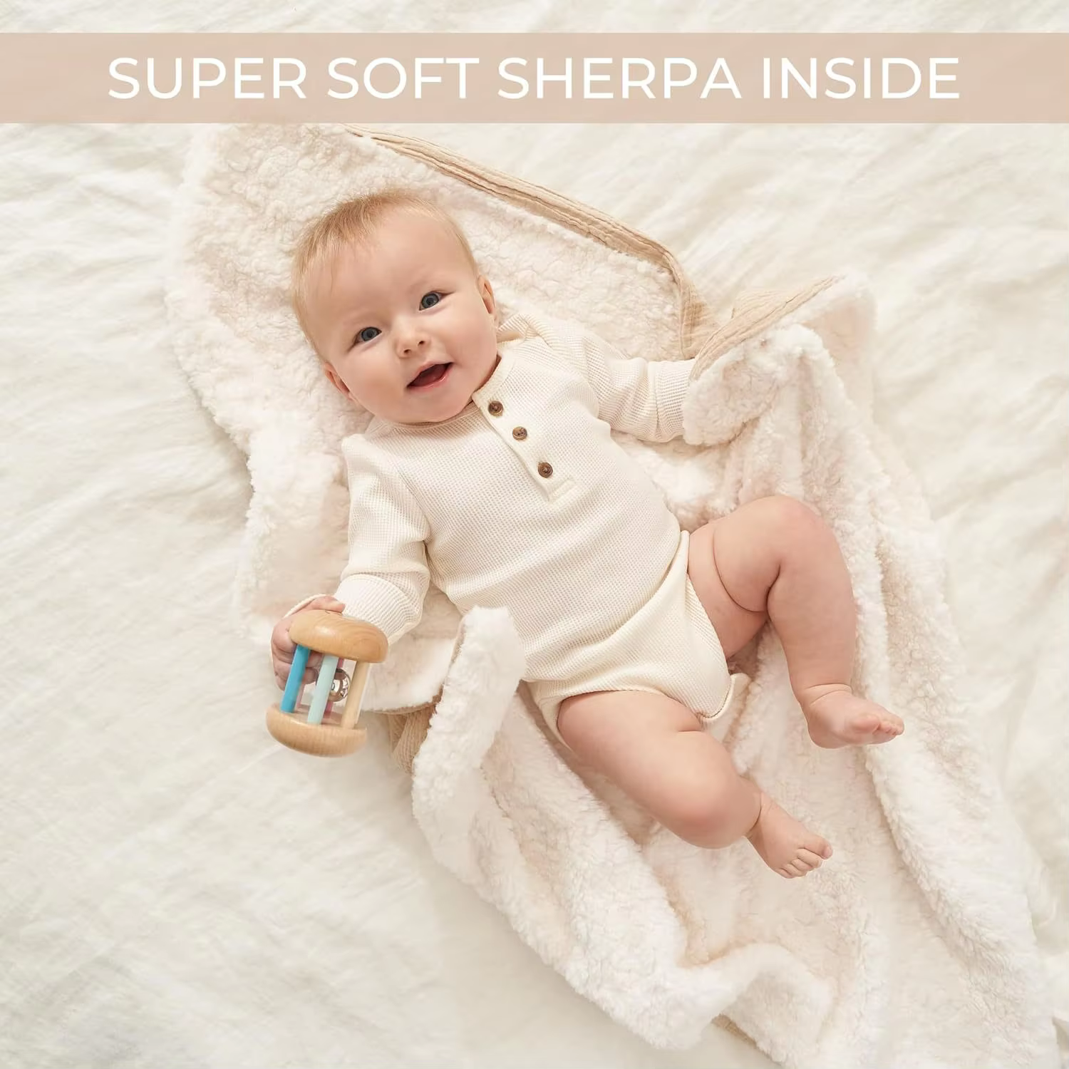 Embroidered Name Baby Blanket