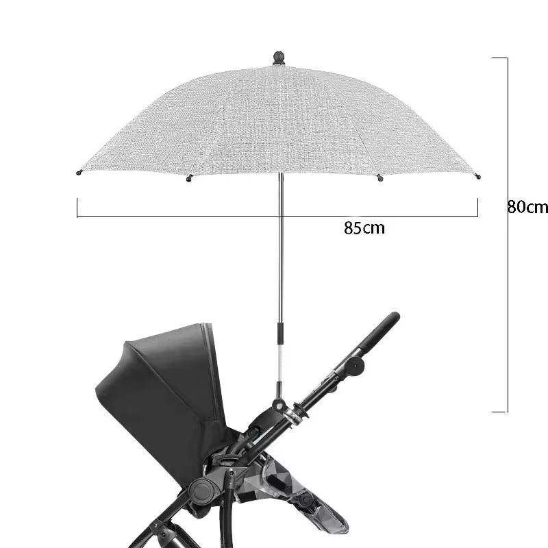 Clip-On Pram Parasol – 360° Adjustable