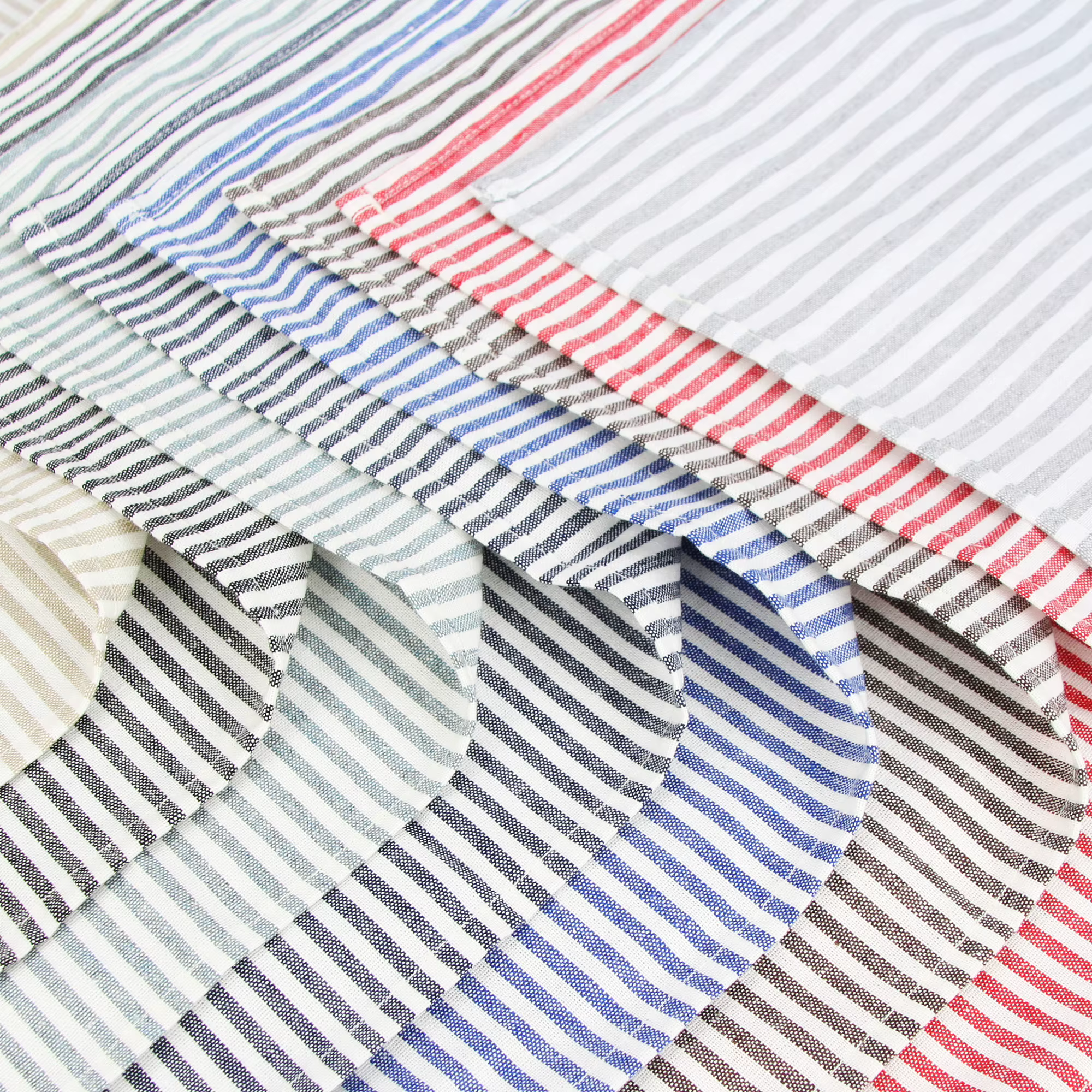 Striped Linen Table Runner