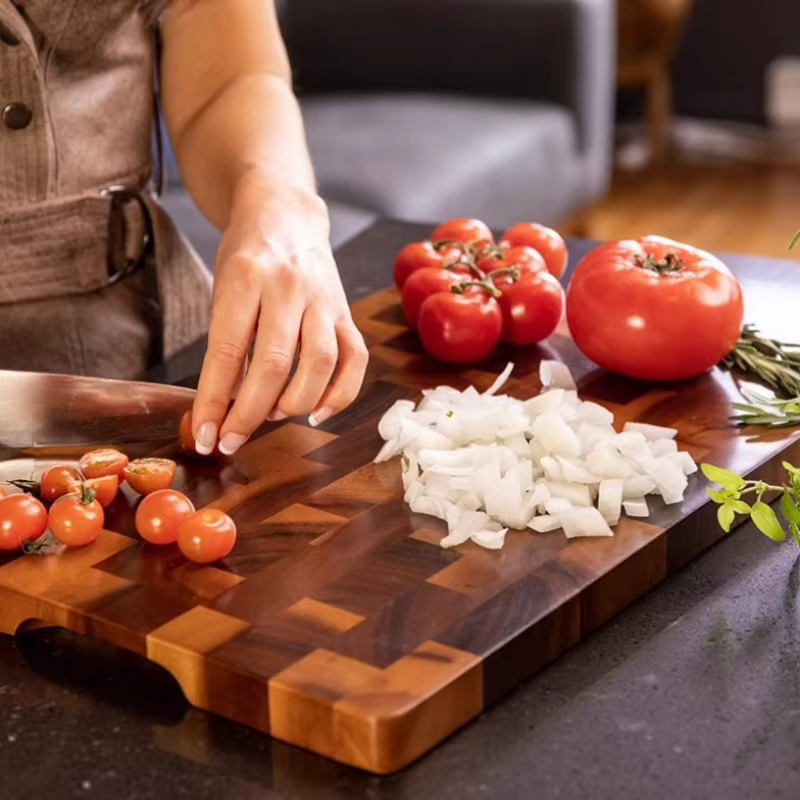Double-Sided Acacia Wood Board