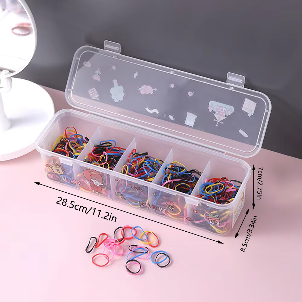 5-Section Hair Accessory Box