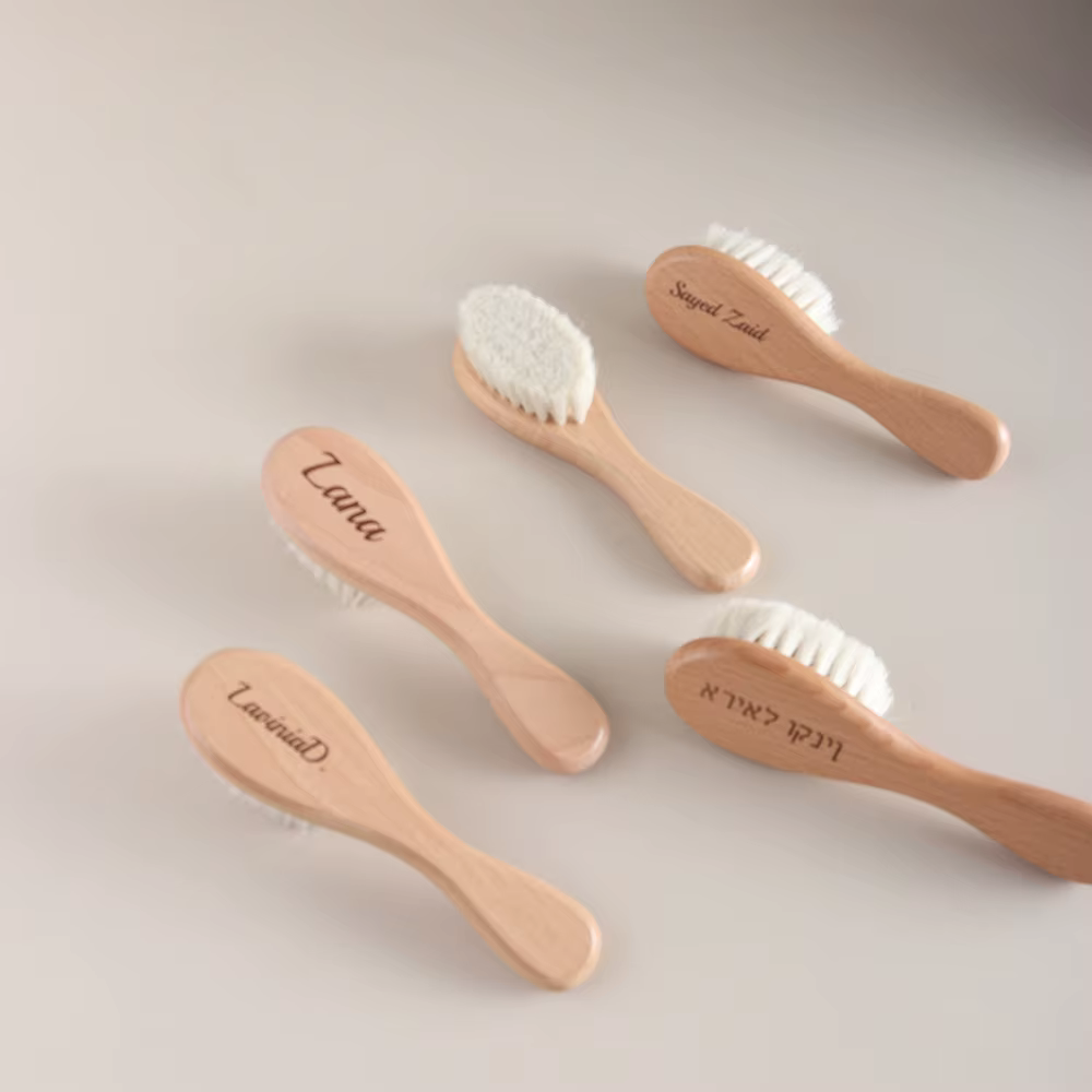 Personalised Baby Cradle Cap Brush