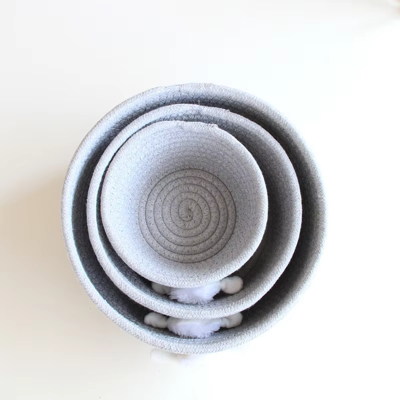 Woven Animal Storage Baskets
