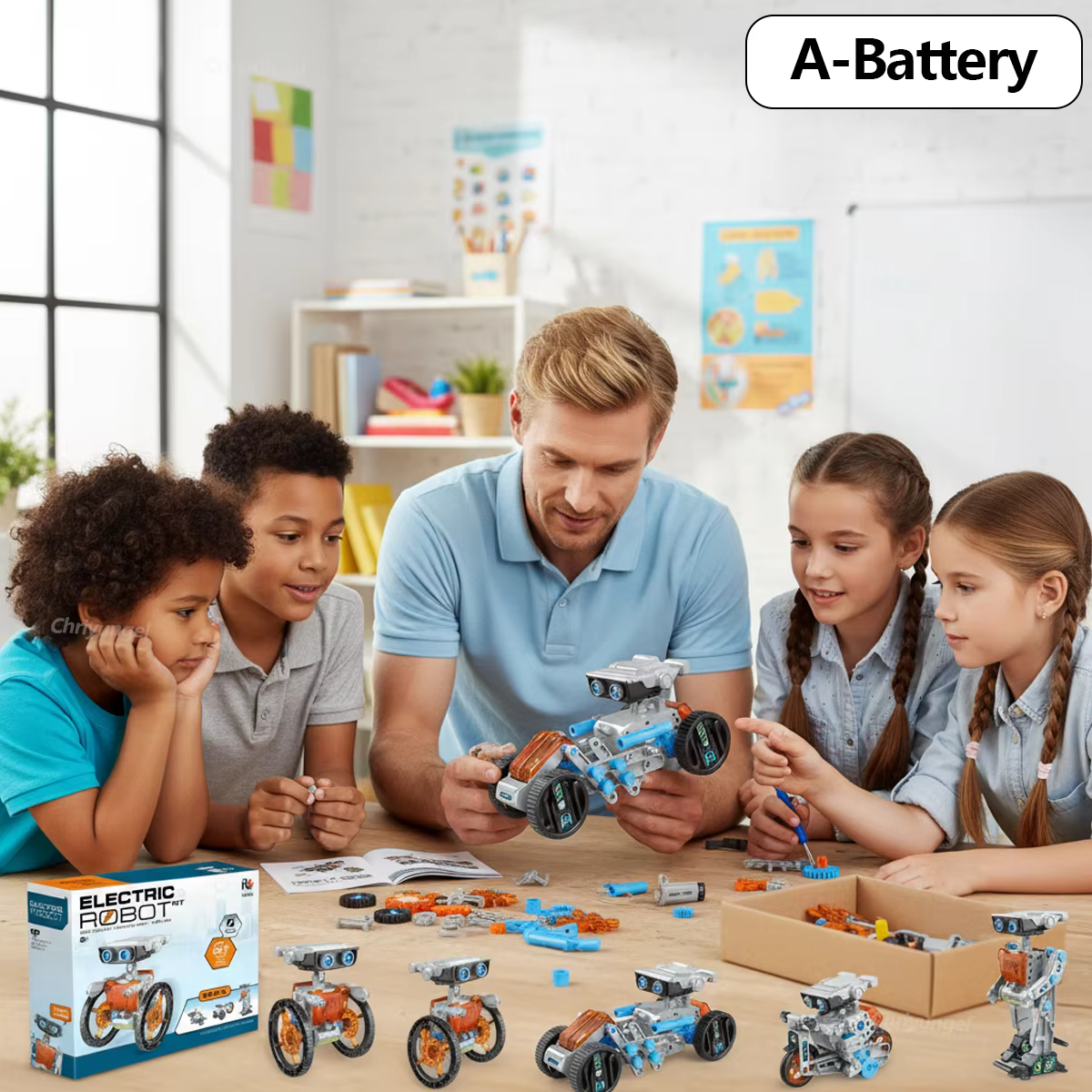 12-in-1 STEM Building Kit