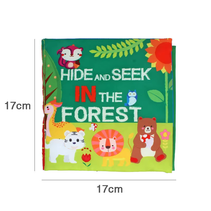 Animal Tails Cloth Book