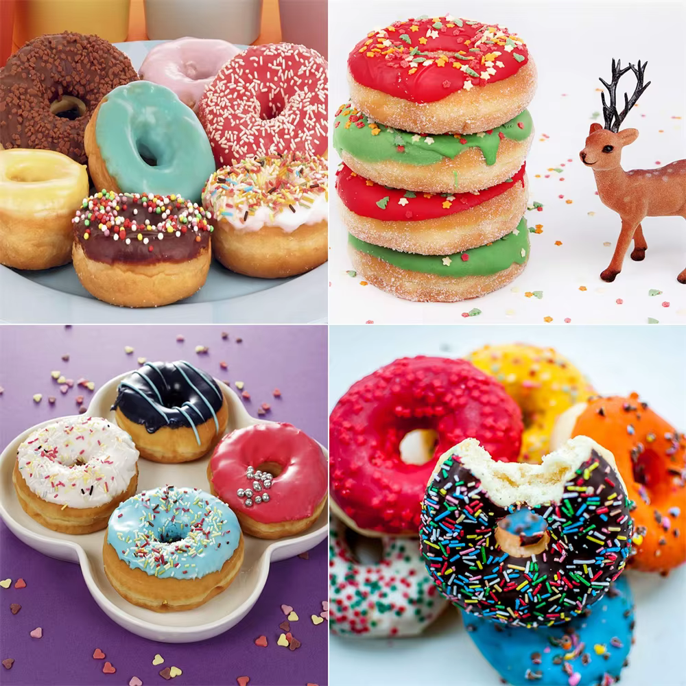 6-Cavity Silicone Donut Mould