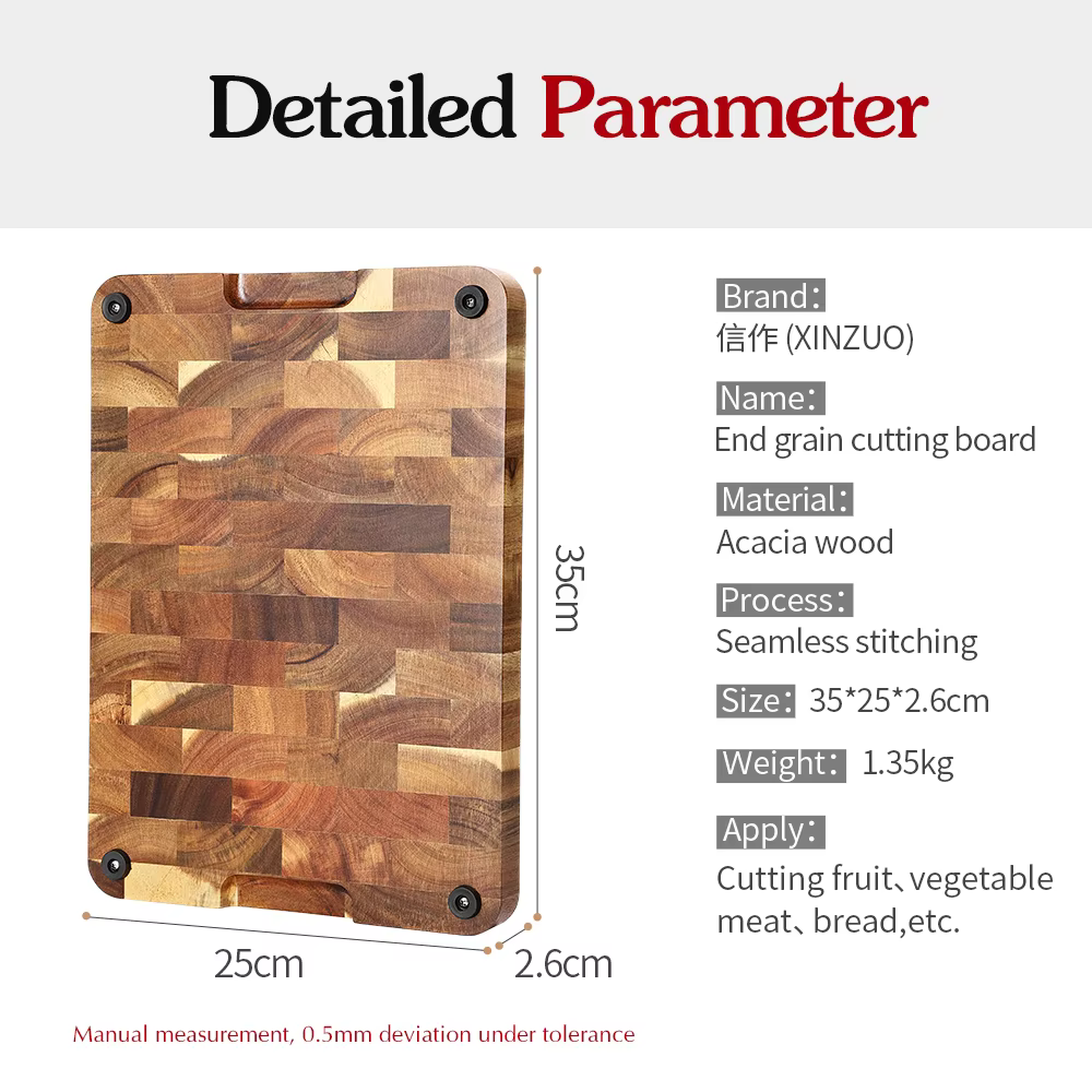 Acacia Wood Fruit Board