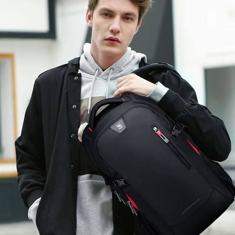 OIWAS Laptop Backpack – Black