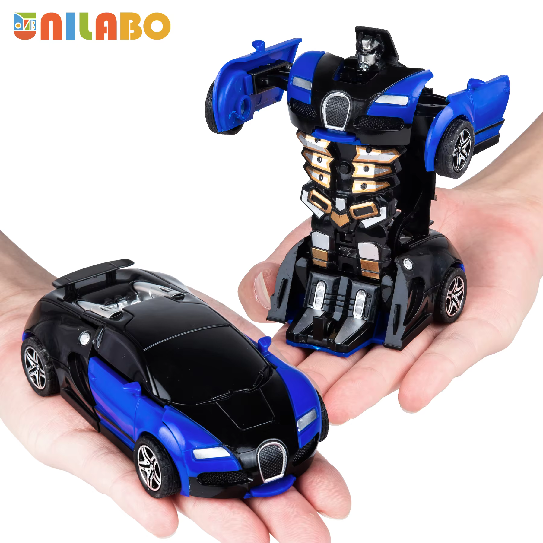 Battery-Free Robot Sports Car
