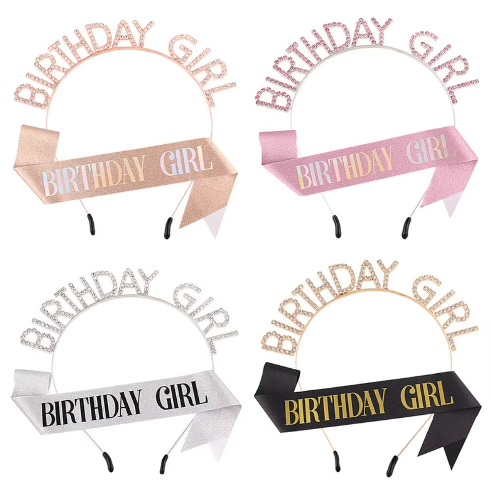 Birthday Girl Sash and Tiara Set – Lilvelle birthday finds
