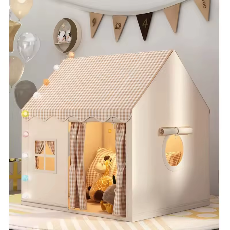 Large Pop-Up Play Tent – Khaki
