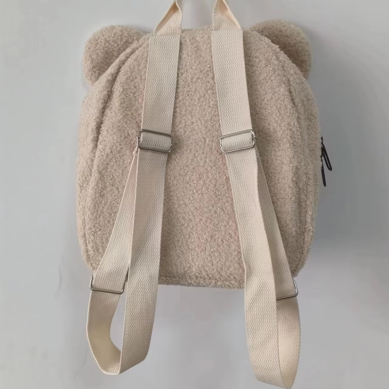 Embroidered Name Teddy Backpack