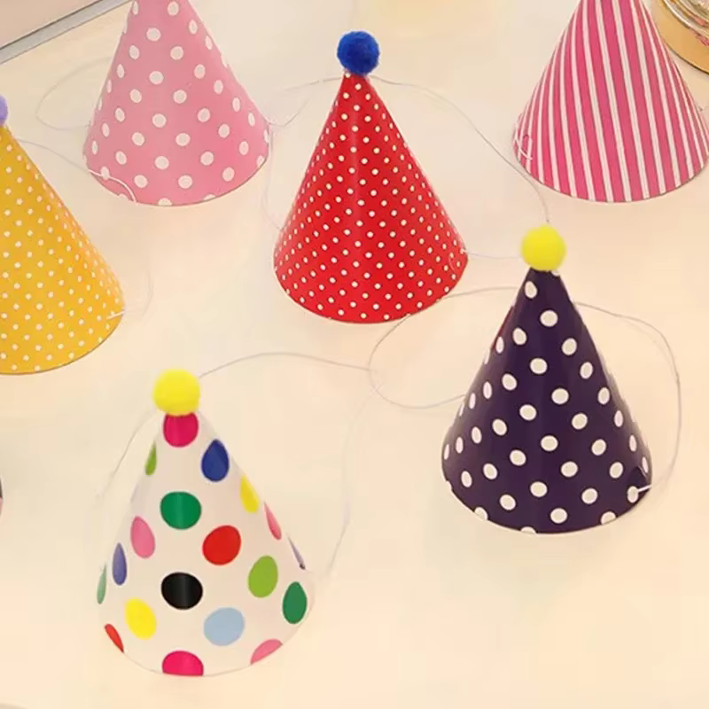 Colourful Party Trumpet Hats