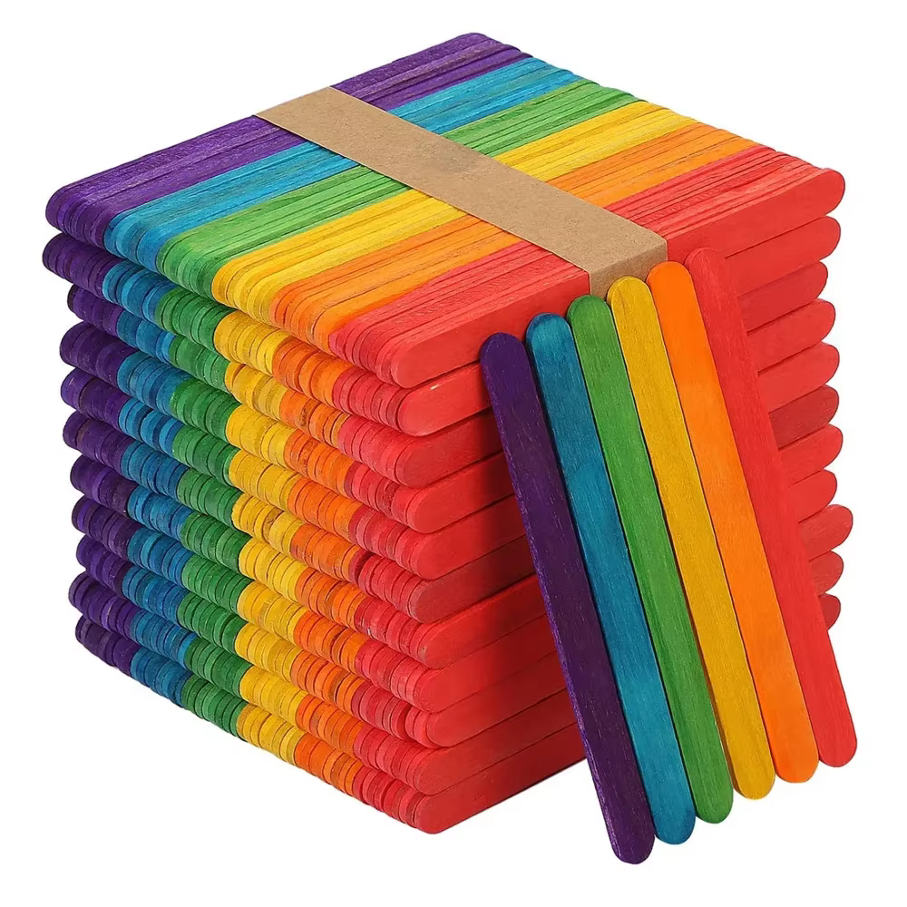 Coloured craft sticks (50) – Lilvelle Chanukah party finds