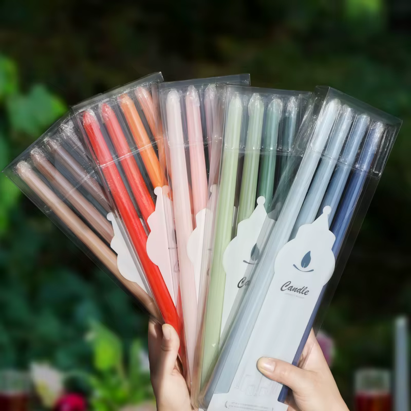 Tall taper candles