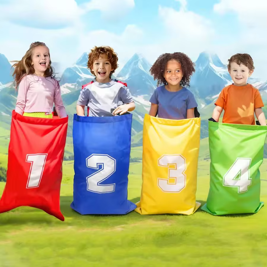 Colourful Kids Jumping Bags