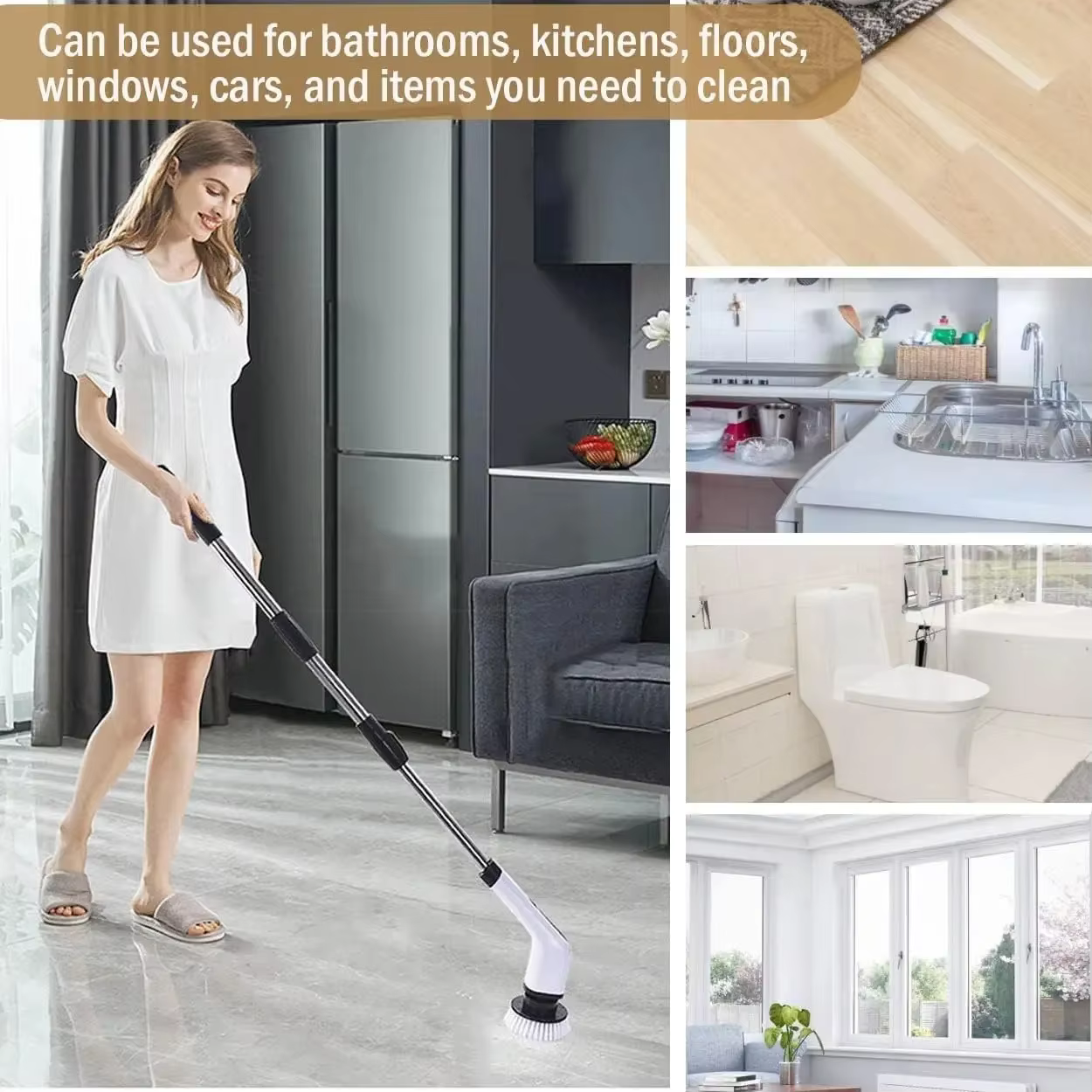 Cordless Spin Scrubber