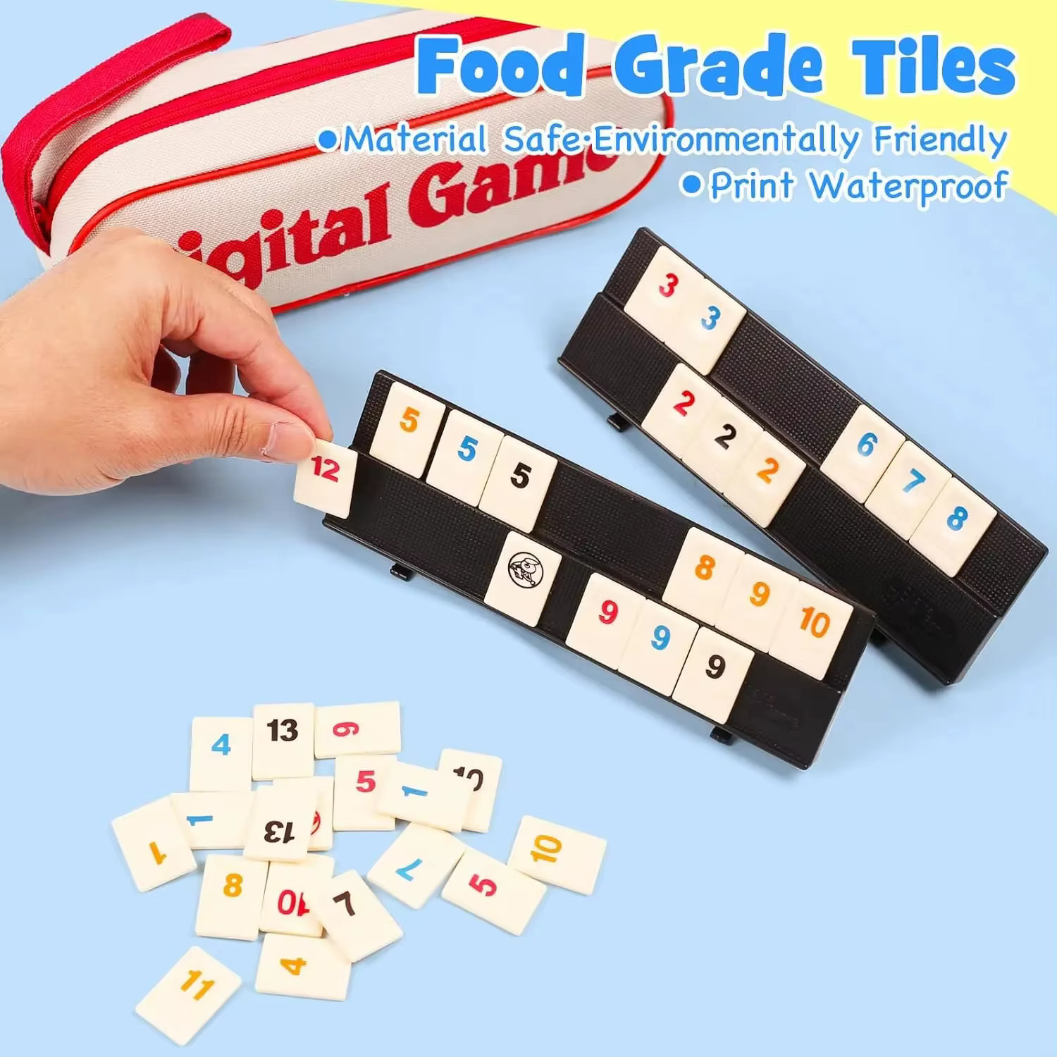 Rummy Tile Game (Rummikub-style)