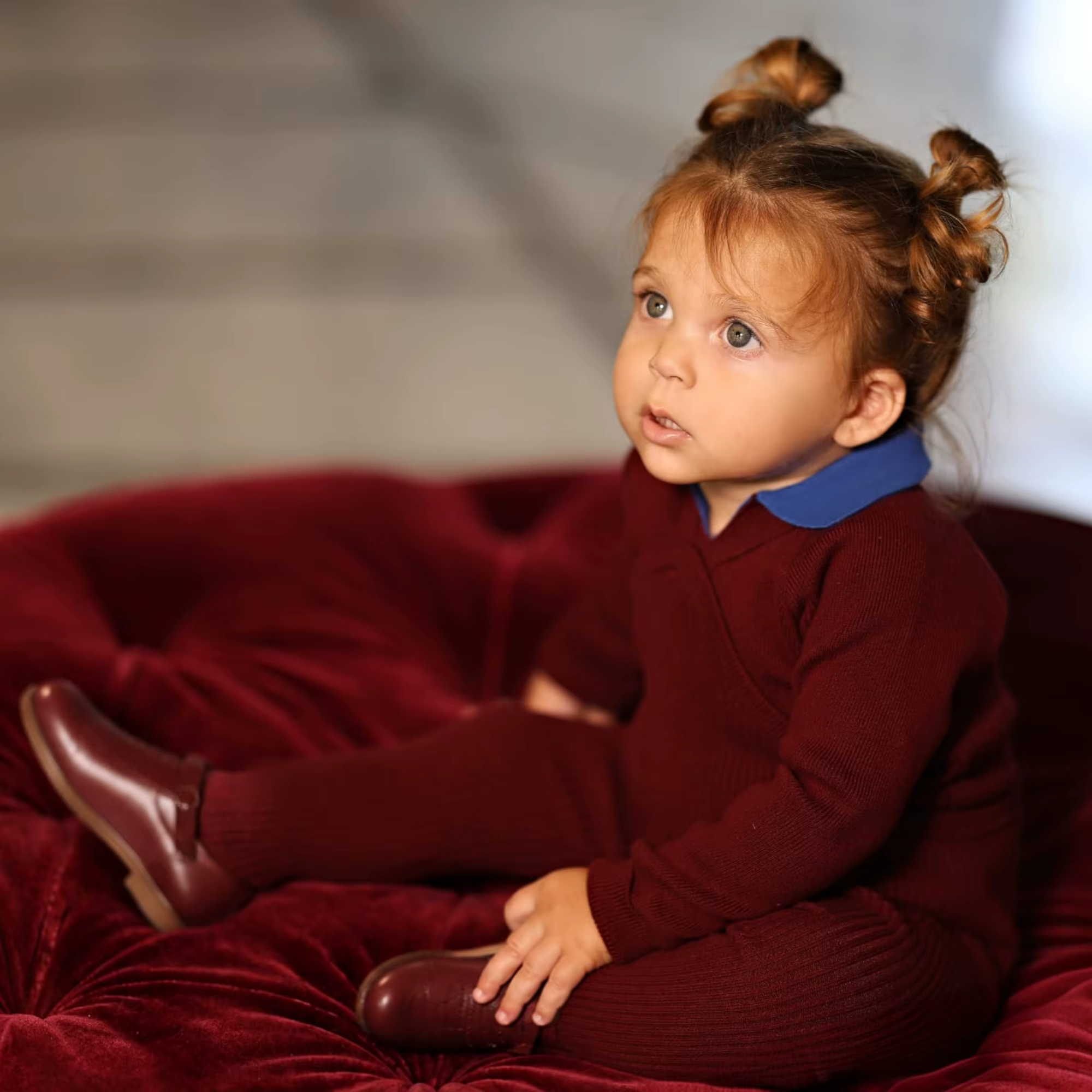 Burgundy Collection – Baby Boys Sweater