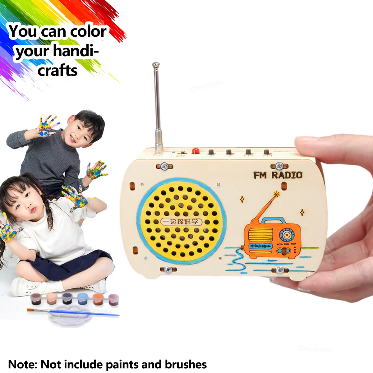 DIY Wooden Radio Kit