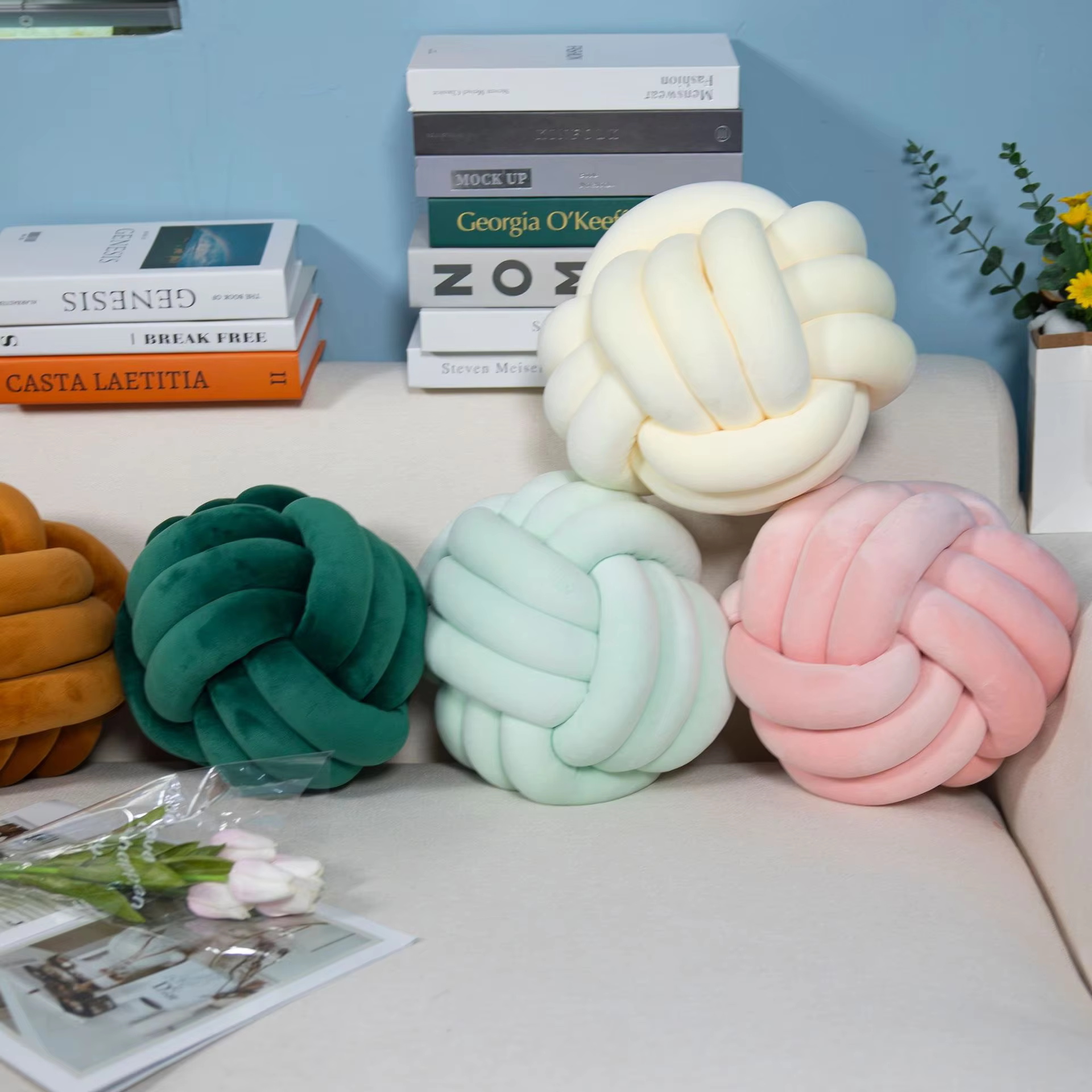 Knot Ball Cushion – Lilvelle kids bedroom & nursery find