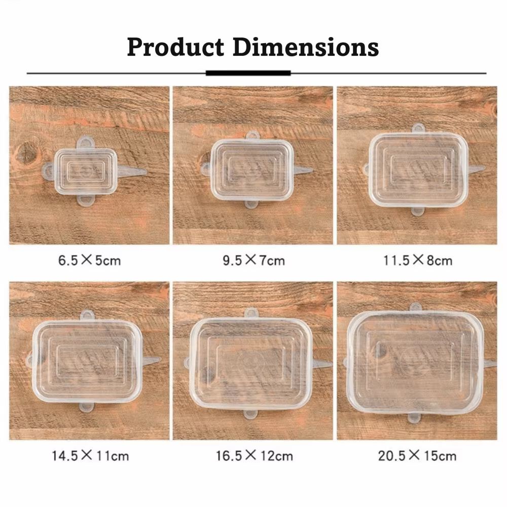 Reusable Silicone Food Covers
