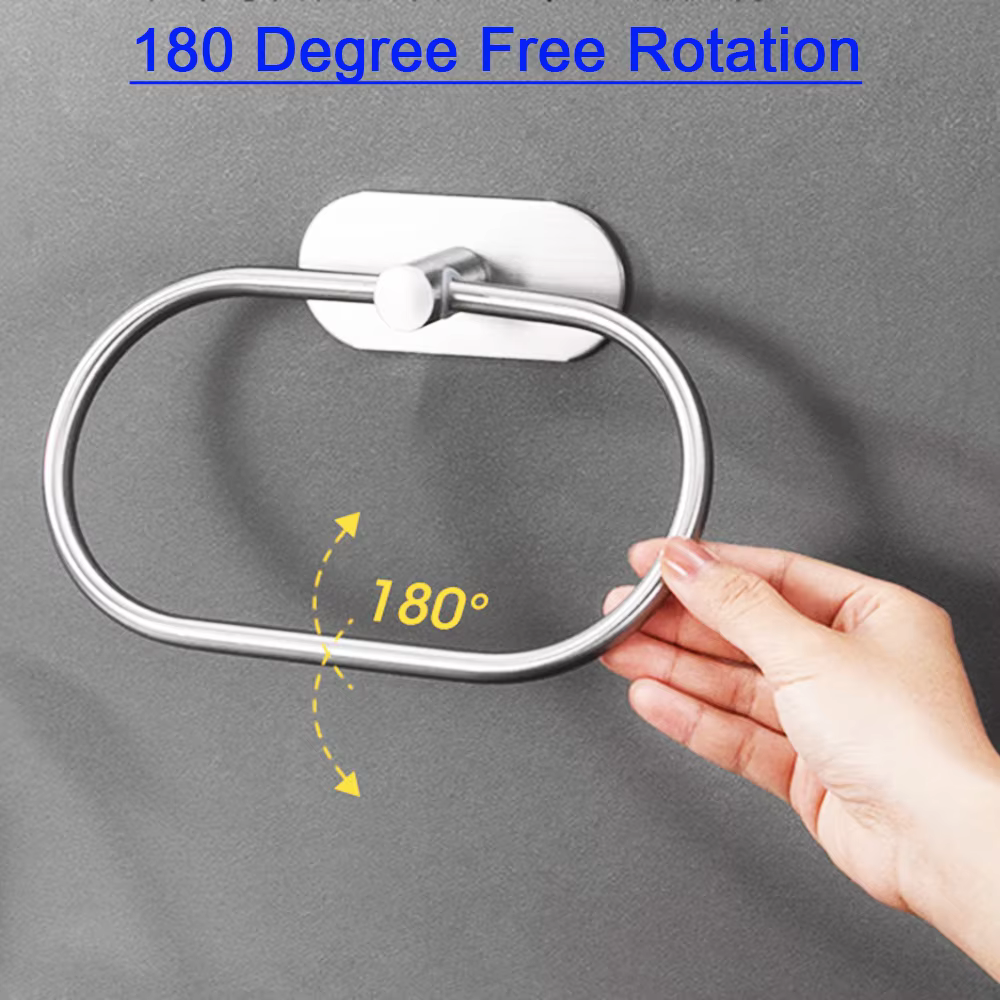 Self-Adhesive Towel Ring