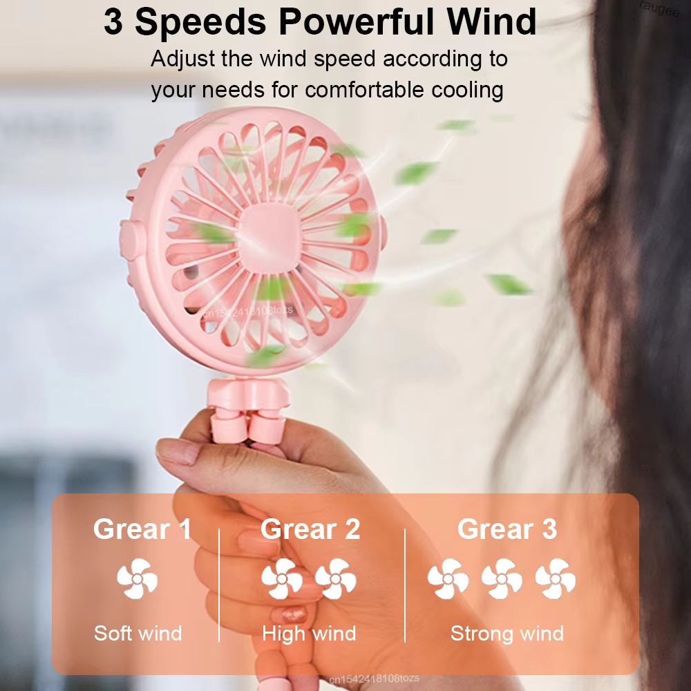 Clip-On Pram Fan – USB Rechargeable