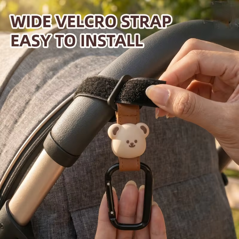 Cute Bear Pram Hooks