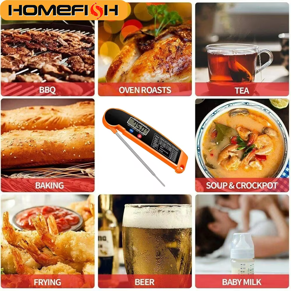 Folding Digital Meat Thermometer