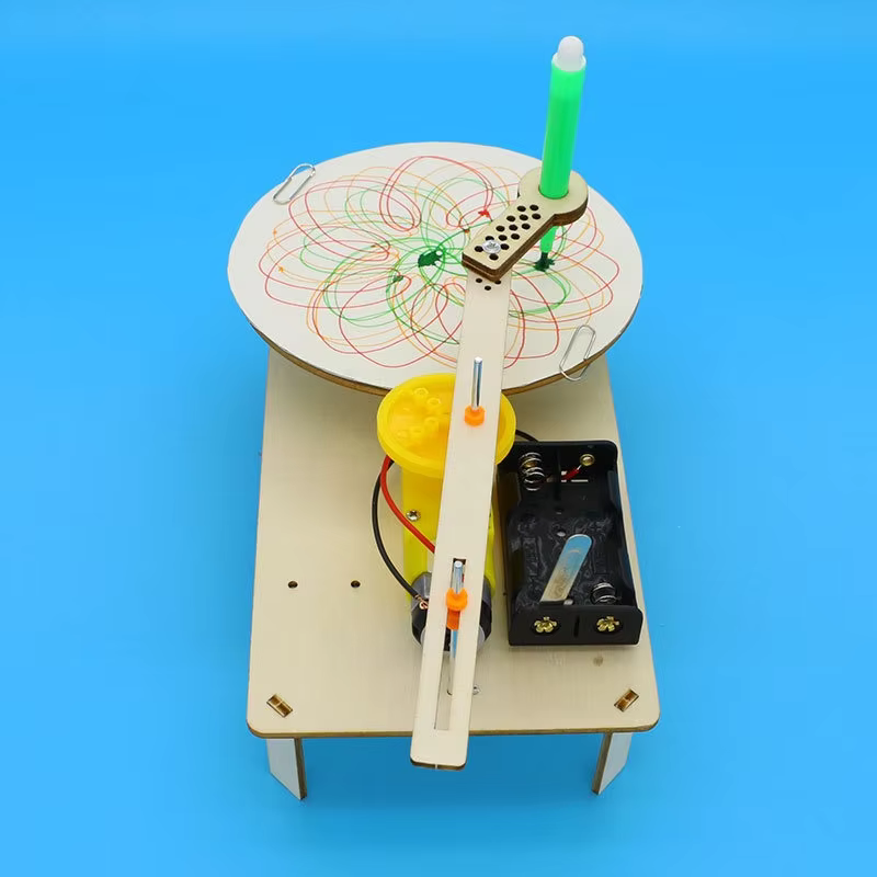Wooden Drawing Robot Kit