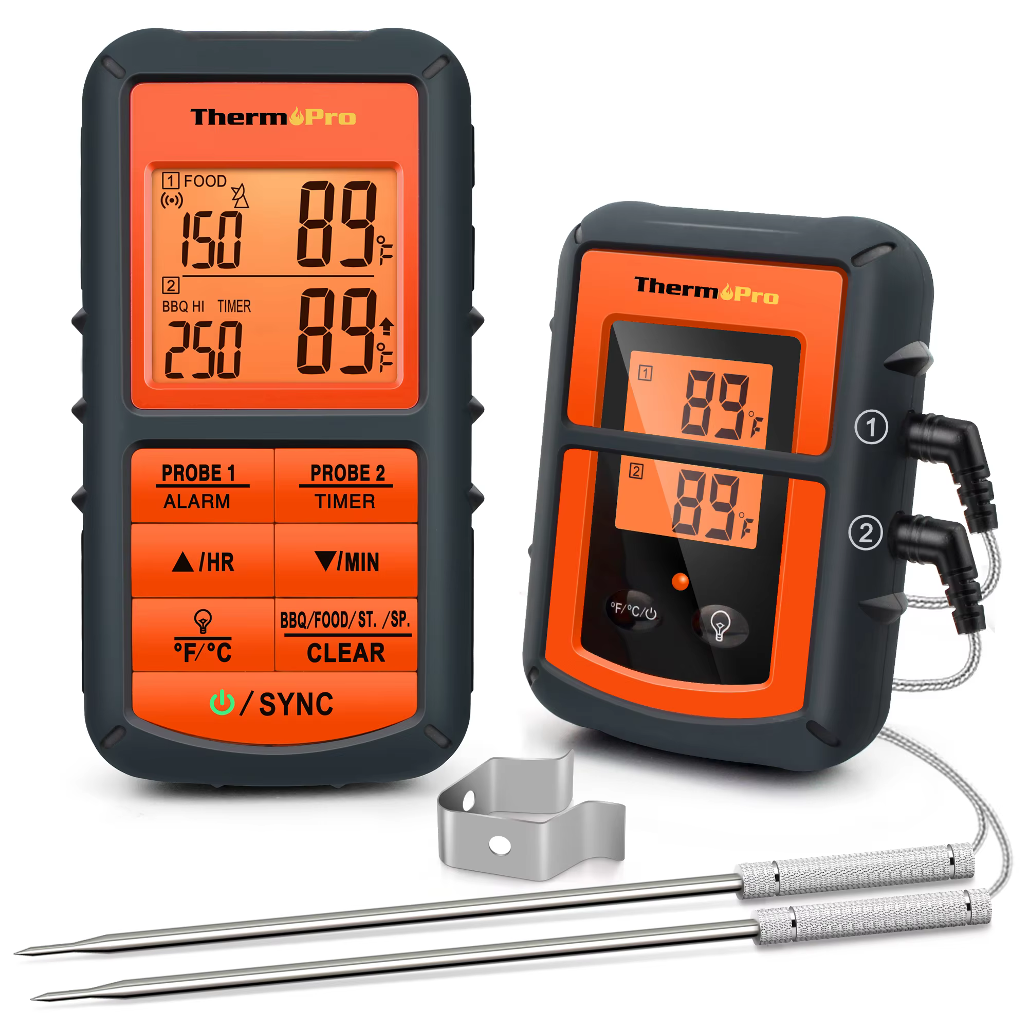 ThermoPro Dual-Probe Wireless BBQ Thermometer – Lilvelle gift for Tatty