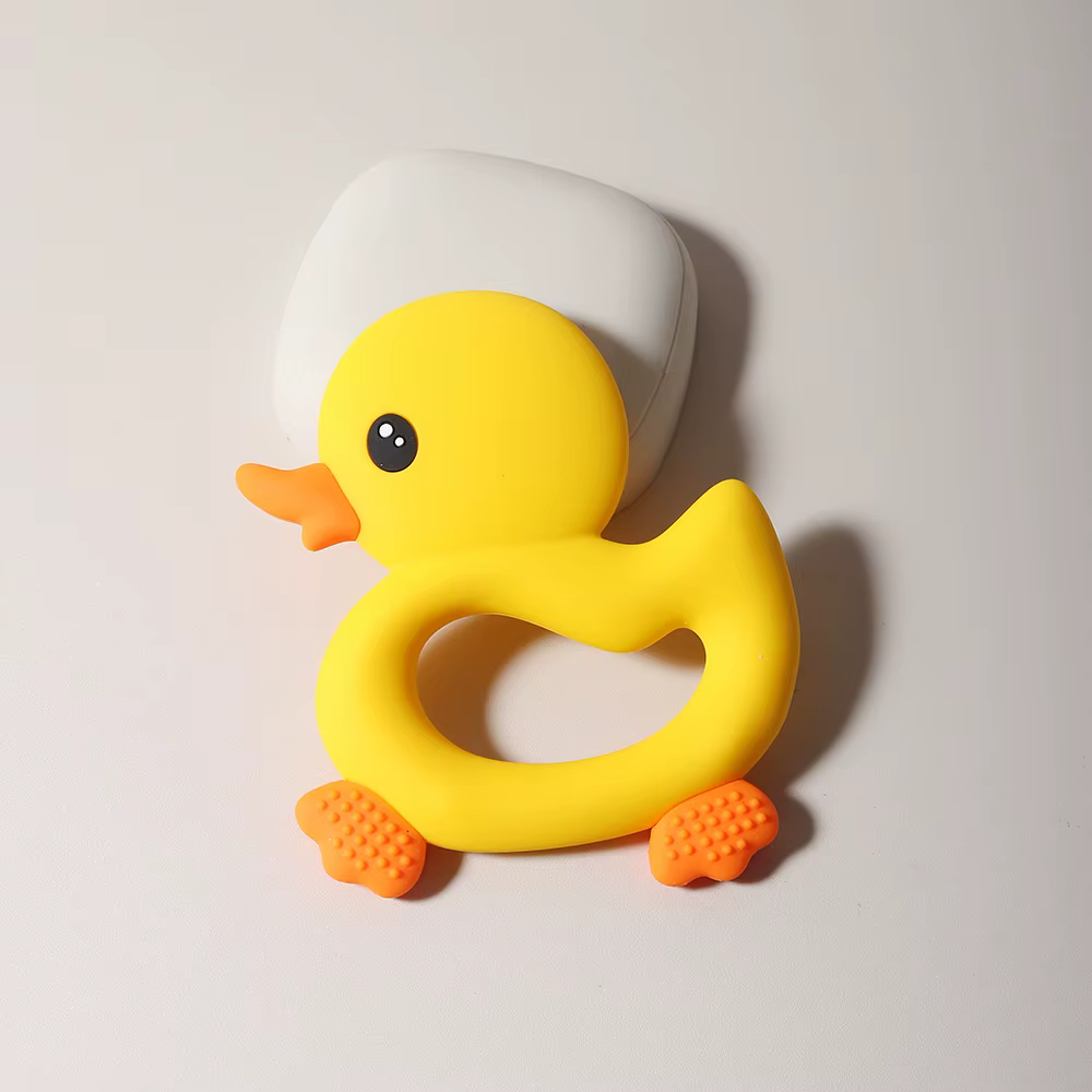 Duck Silicone Teether