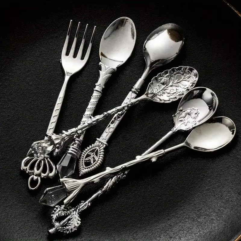 Gold Coffee Spoons Set – Lilvelle Chanukah party finds