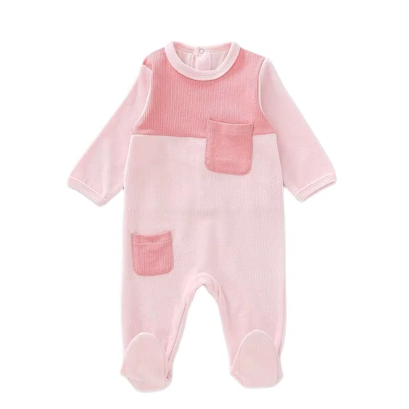 Ribbed Pocket Baby Romper from Bloom Family Fashion on AliExpress