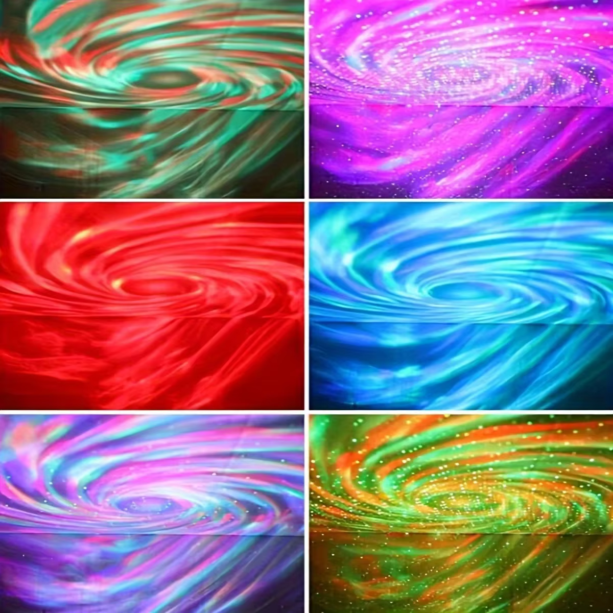 Galaxy Aurora Night Light