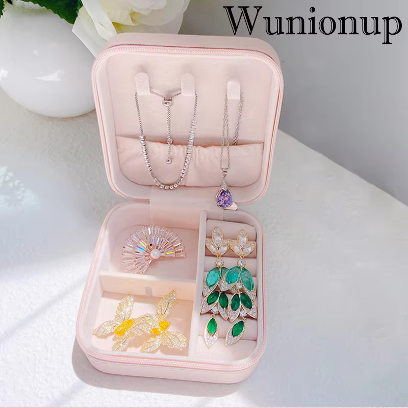 Wunionup Mini Leather Travel Jewellery Case – Lilvelle jewellery edit