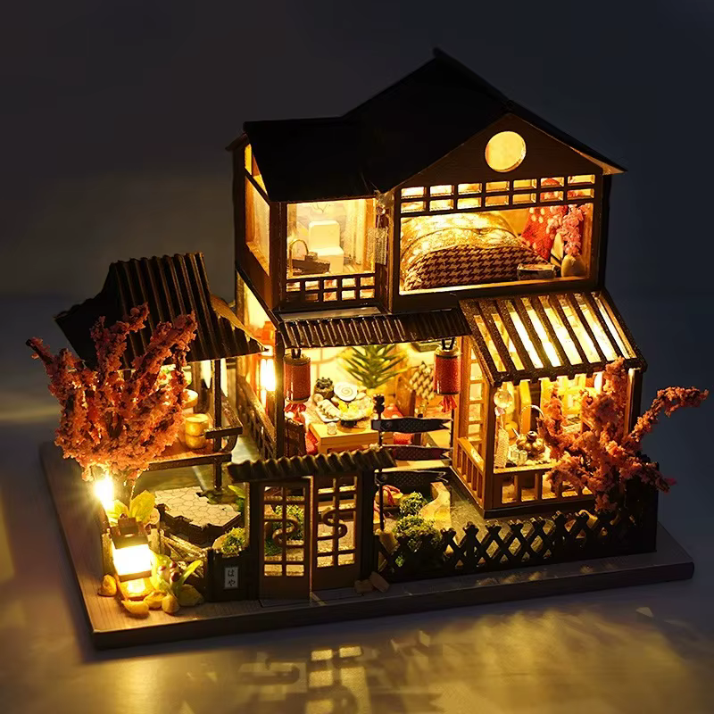 DIY Wooden Dollhouse Kit