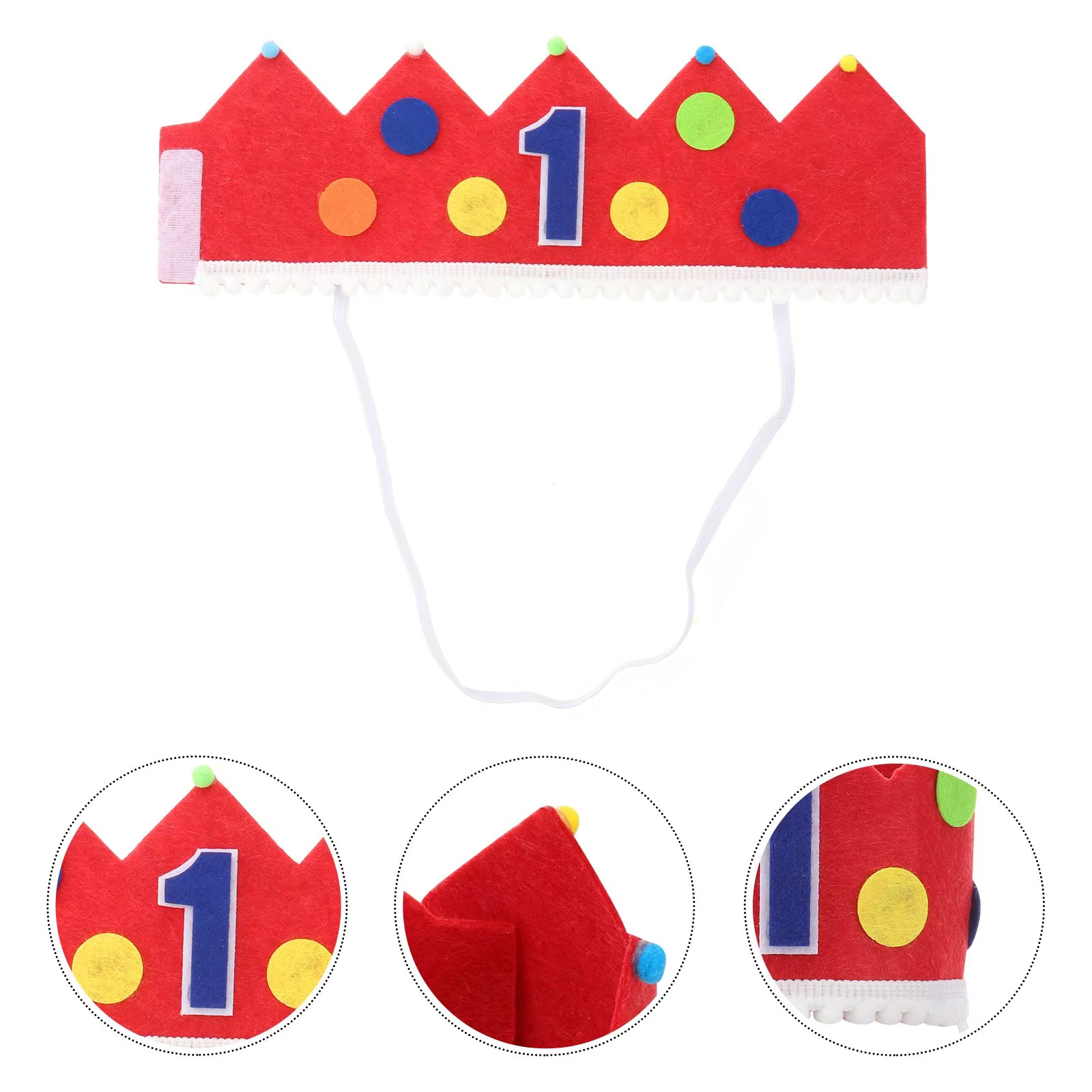 Circus Theme Baby Birthday Hat