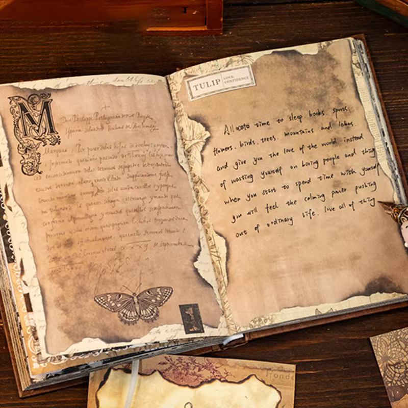 Vintage Notebook Set