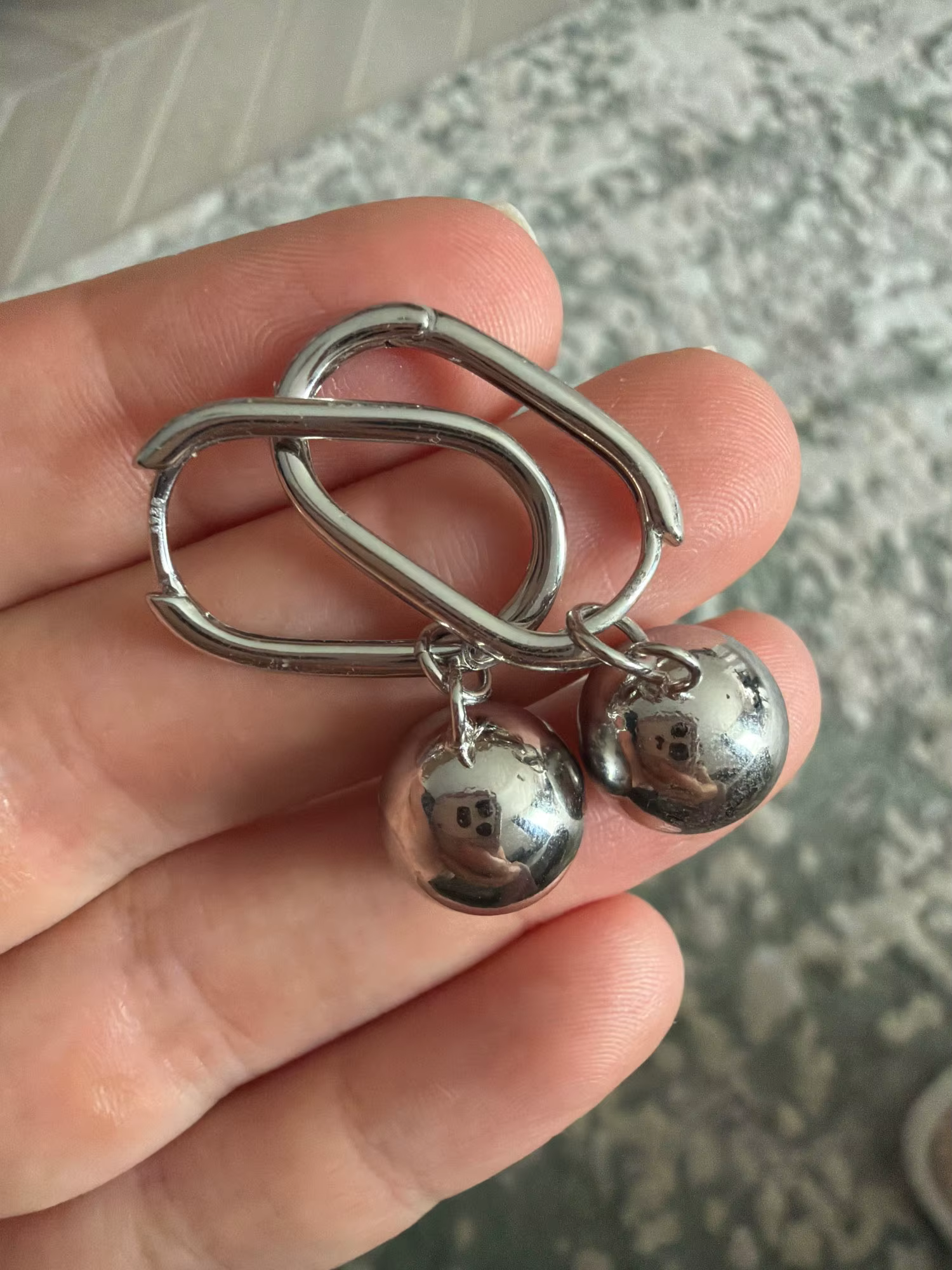 Pearl Ball Earrings