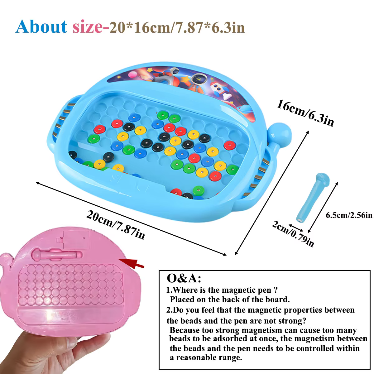 Magnetic Bead Doodle Board