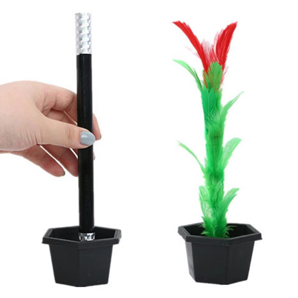 Magic wand to flower trick – Lilvelle Chanukah magic party