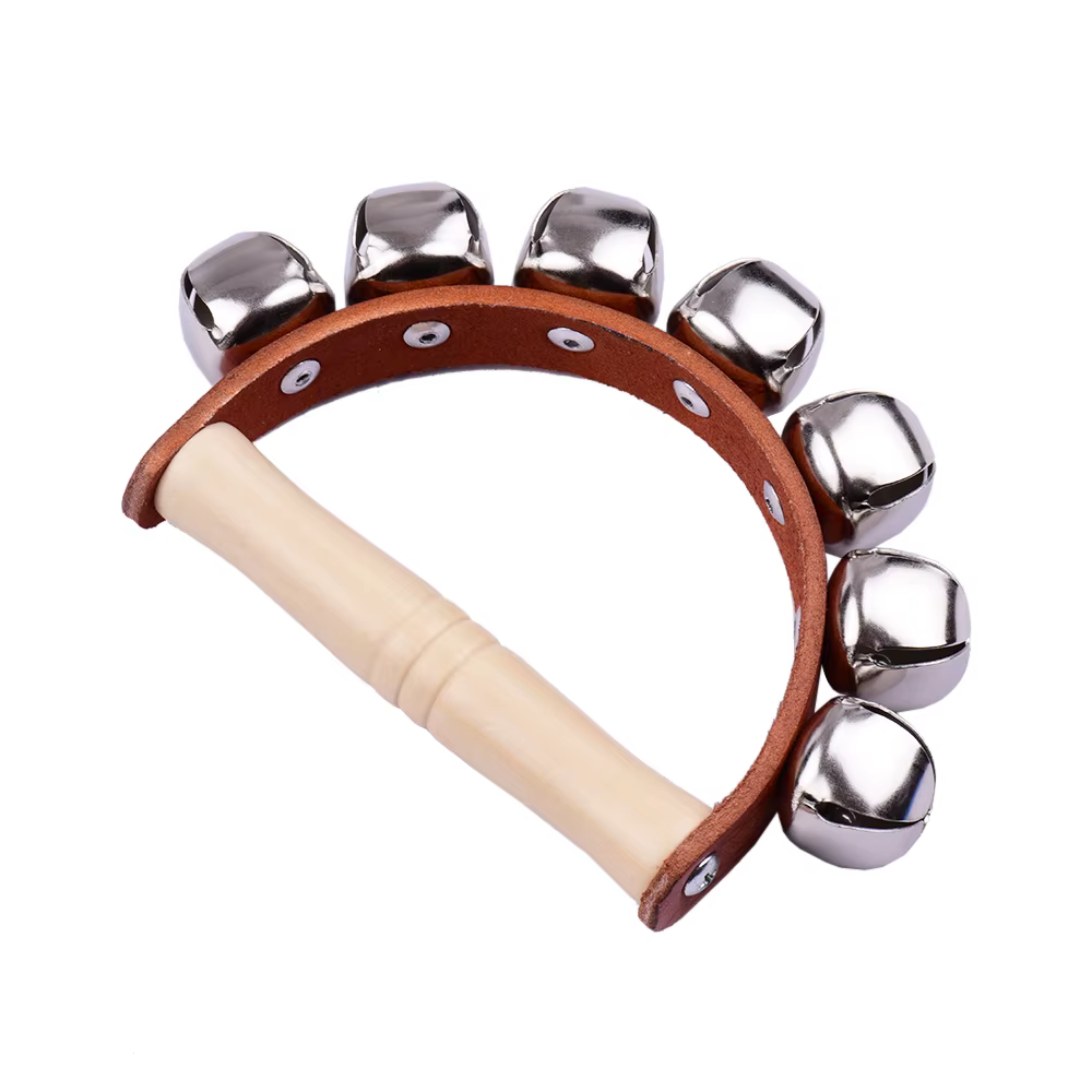 Wooden Hand Bells Set