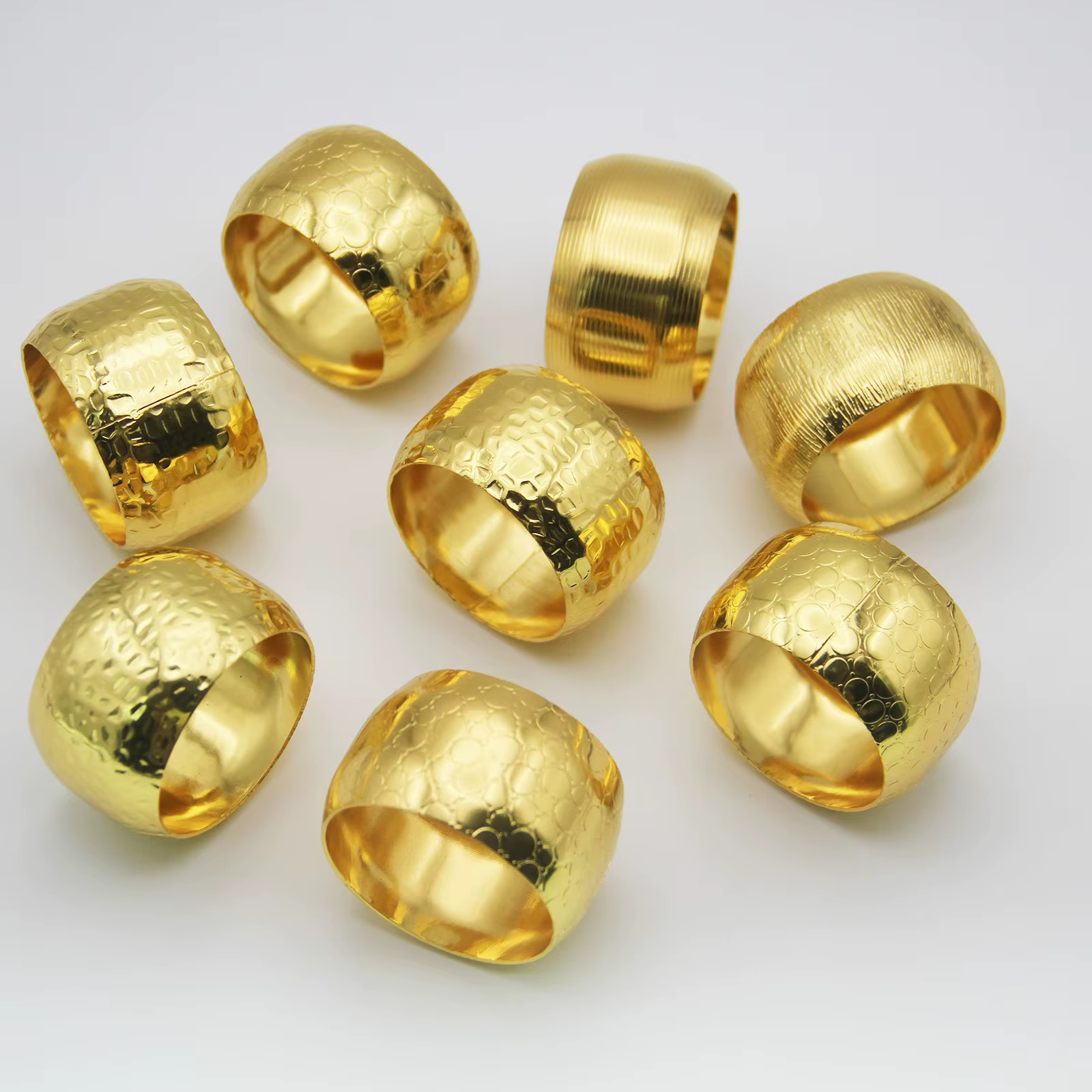 Gold Napkin Rings