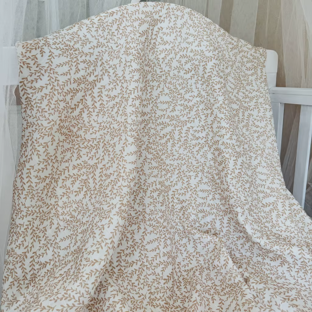 Organic Cotton Muslin Swaddle – Many Designs