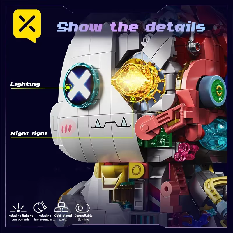 Light Up Robot Rabbit